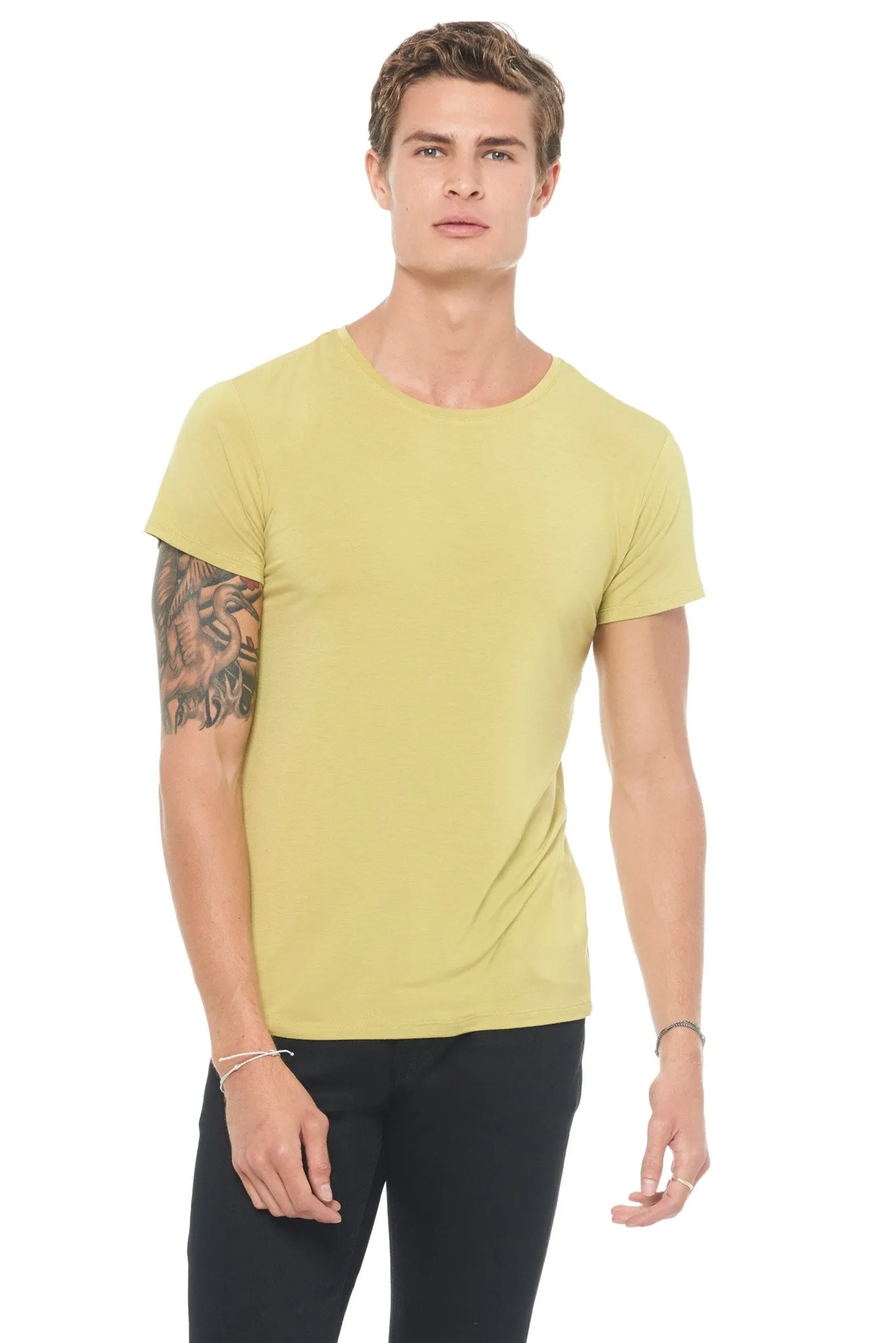 Men's Modal Crew Neck Tee