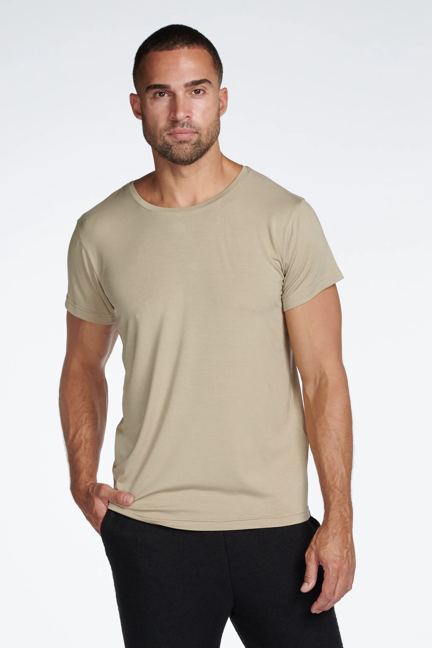 Men's Modal Crew Neck Tee