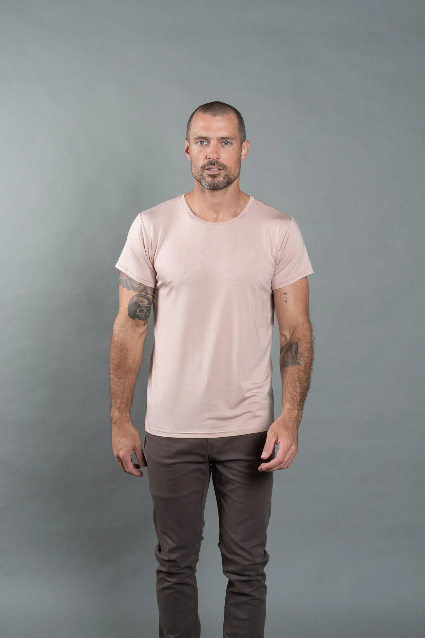 Men's Modal Crew Neck Tee