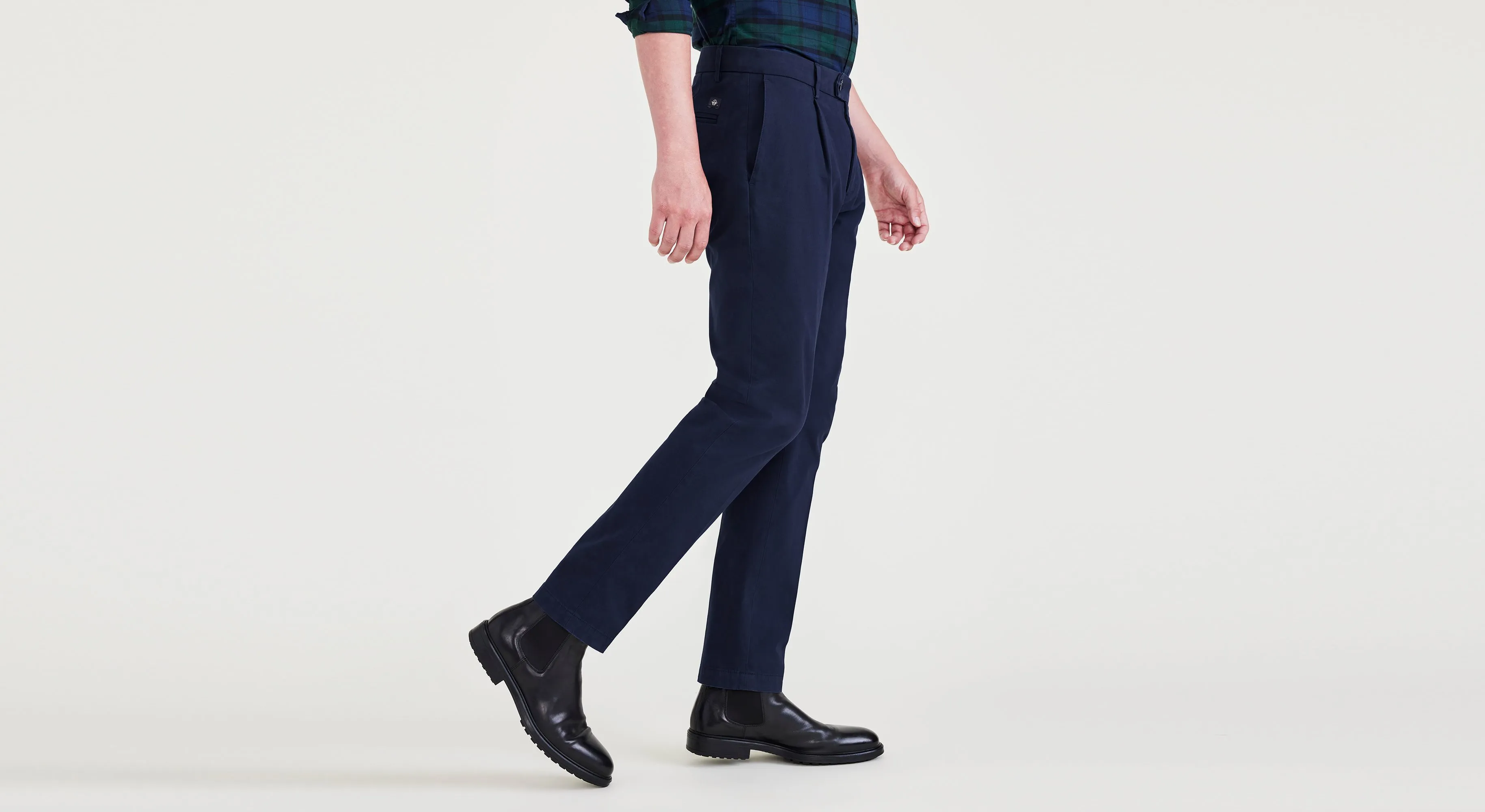 Men's Slim Tapered Fit Crafted Pants