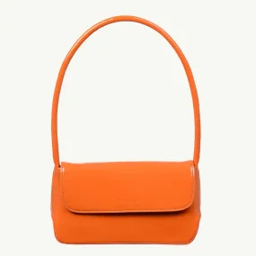 MINI CAMILLE BAG ORANGE PATENT