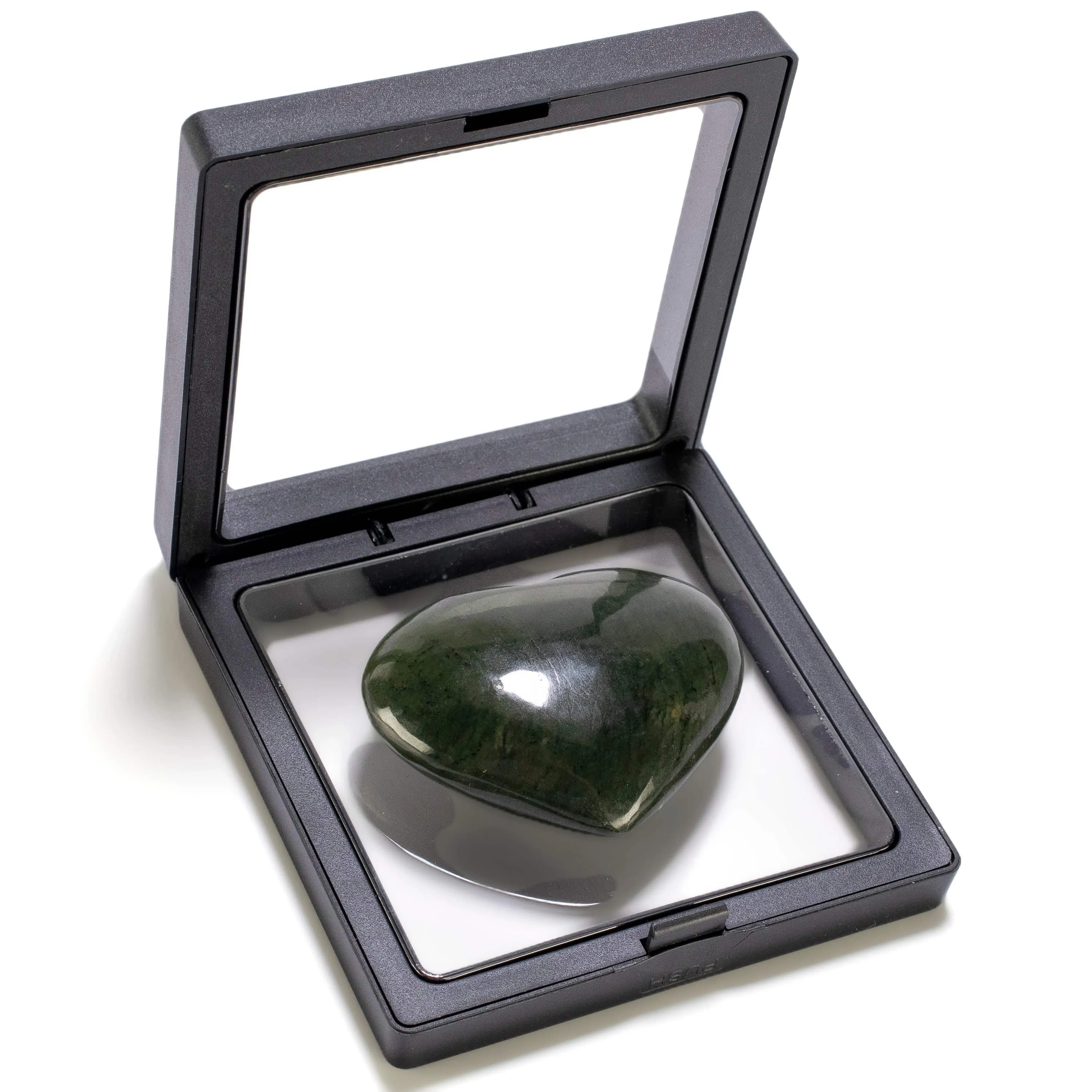 Nephrite Jade Gemstone Heart Carving