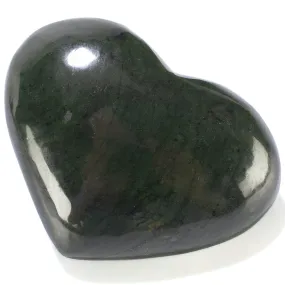 Nephrite Jade Gemstone Heart Carving