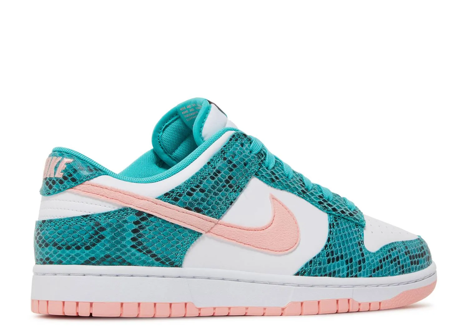 Nike Dunks Low Snakeskin Washed Teal Men