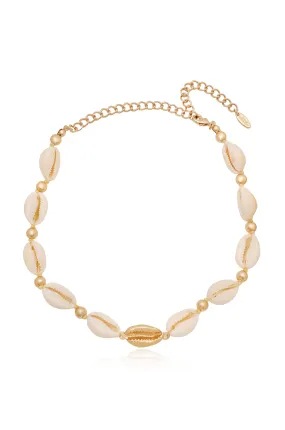 Out to Sea Cowrie Shell Necklace