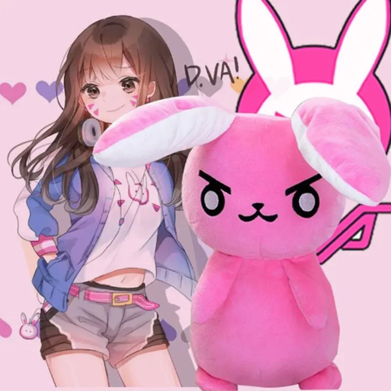 Overwatch D.VA Bunny Plush Toy AD11728