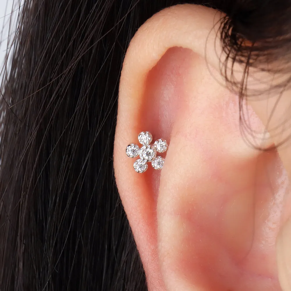 Petite Flower Stud