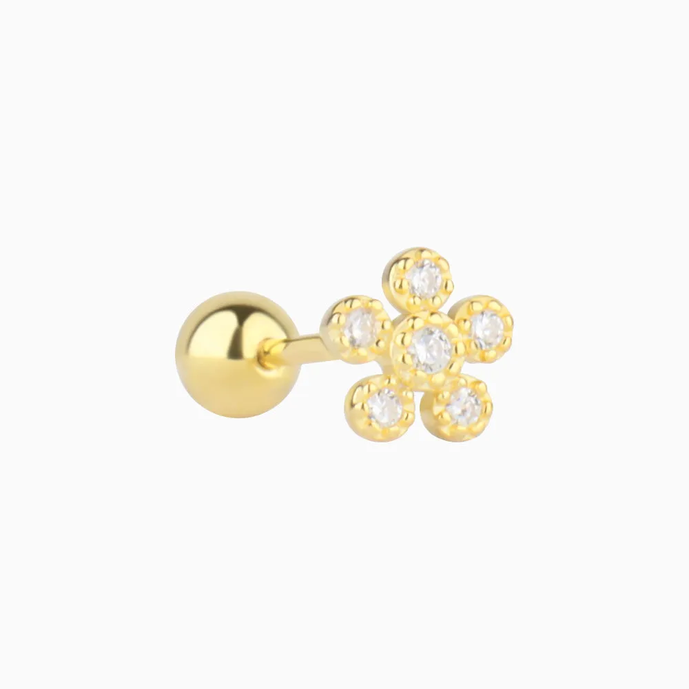 Petite Flower Stud