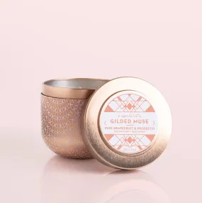 Pink Grapefruit & Prosecco Gilded Muse Rose Gold Tin