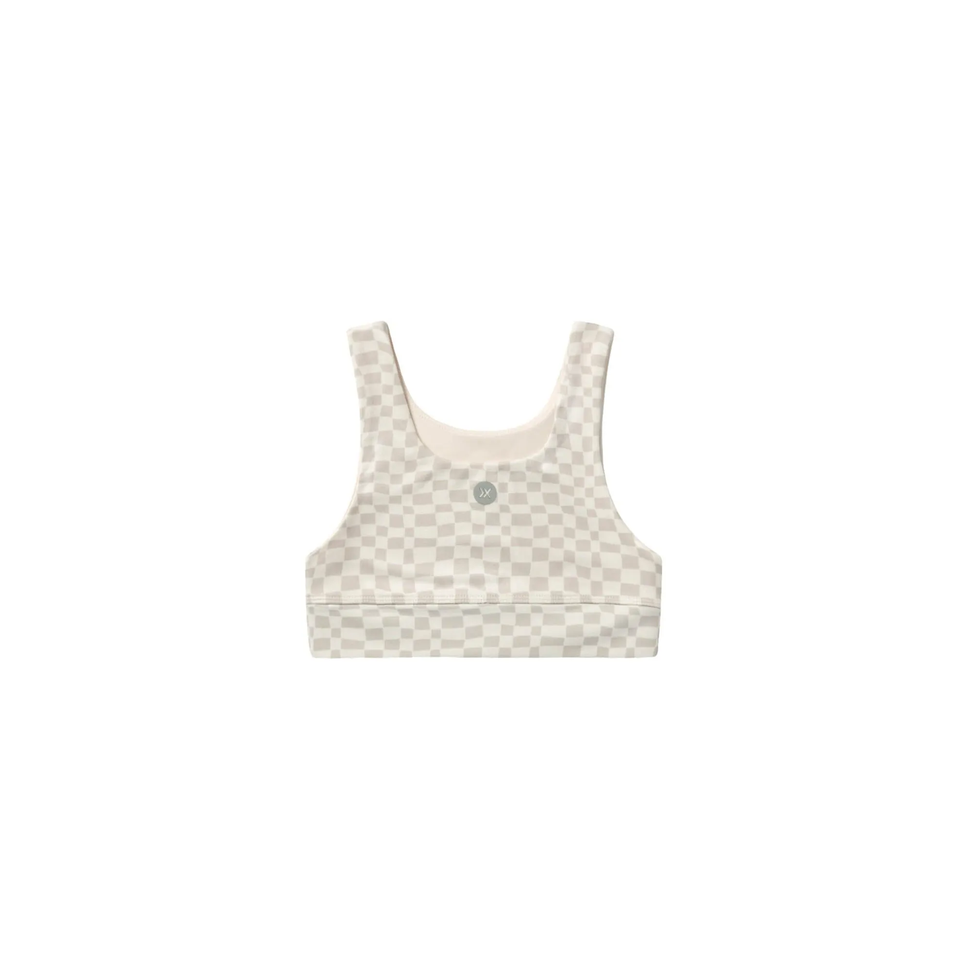 Play by Rylee & Cru Swift Sports Bra - Dove Check