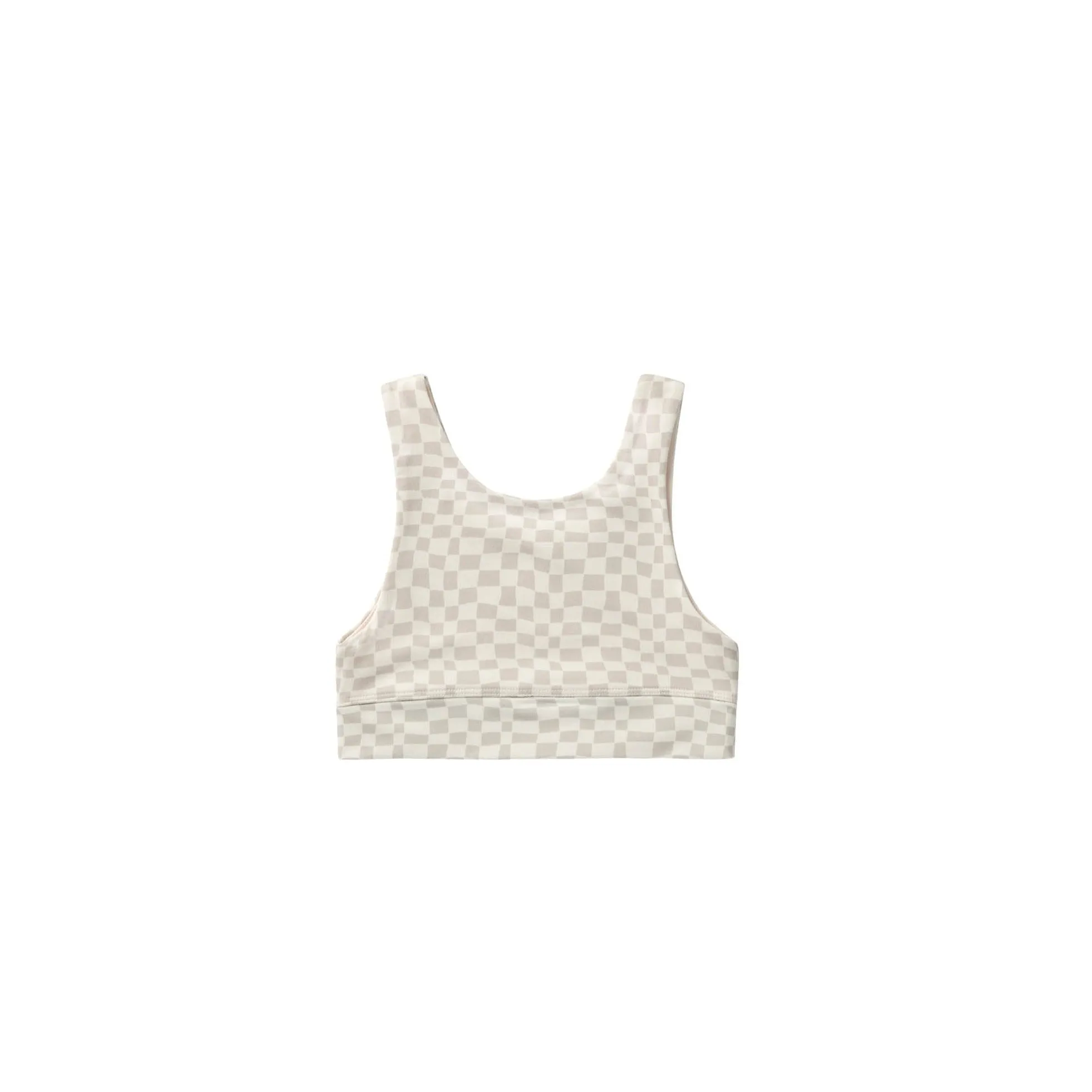 Play by Rylee & Cru Swift Sports Bra - Dove Check