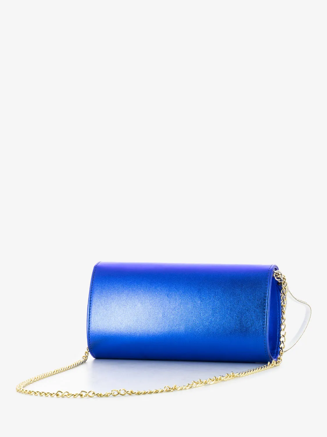 Pochette bracciale strass bluette