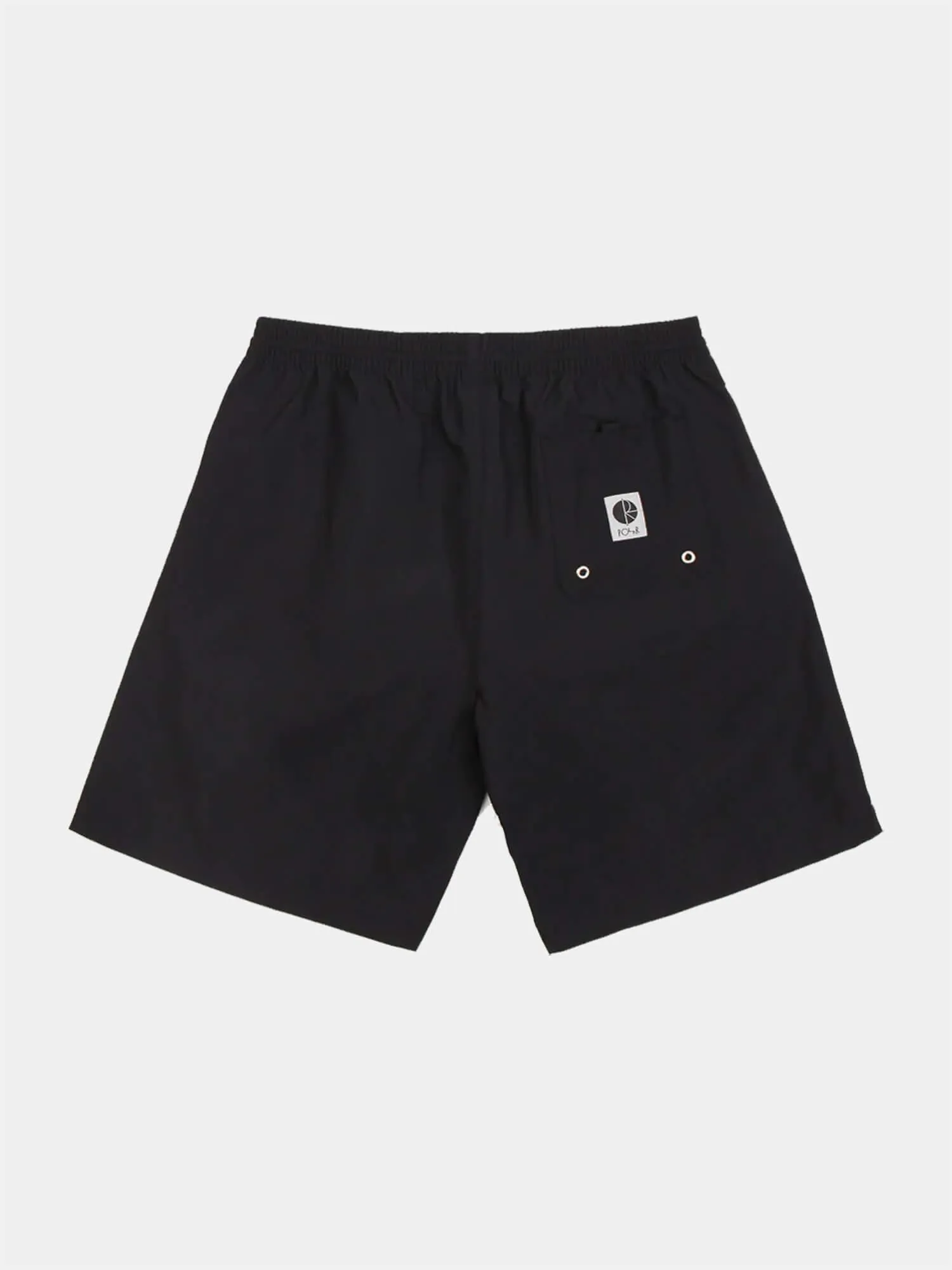 Polar P Stripe City Swim Shorts - Black