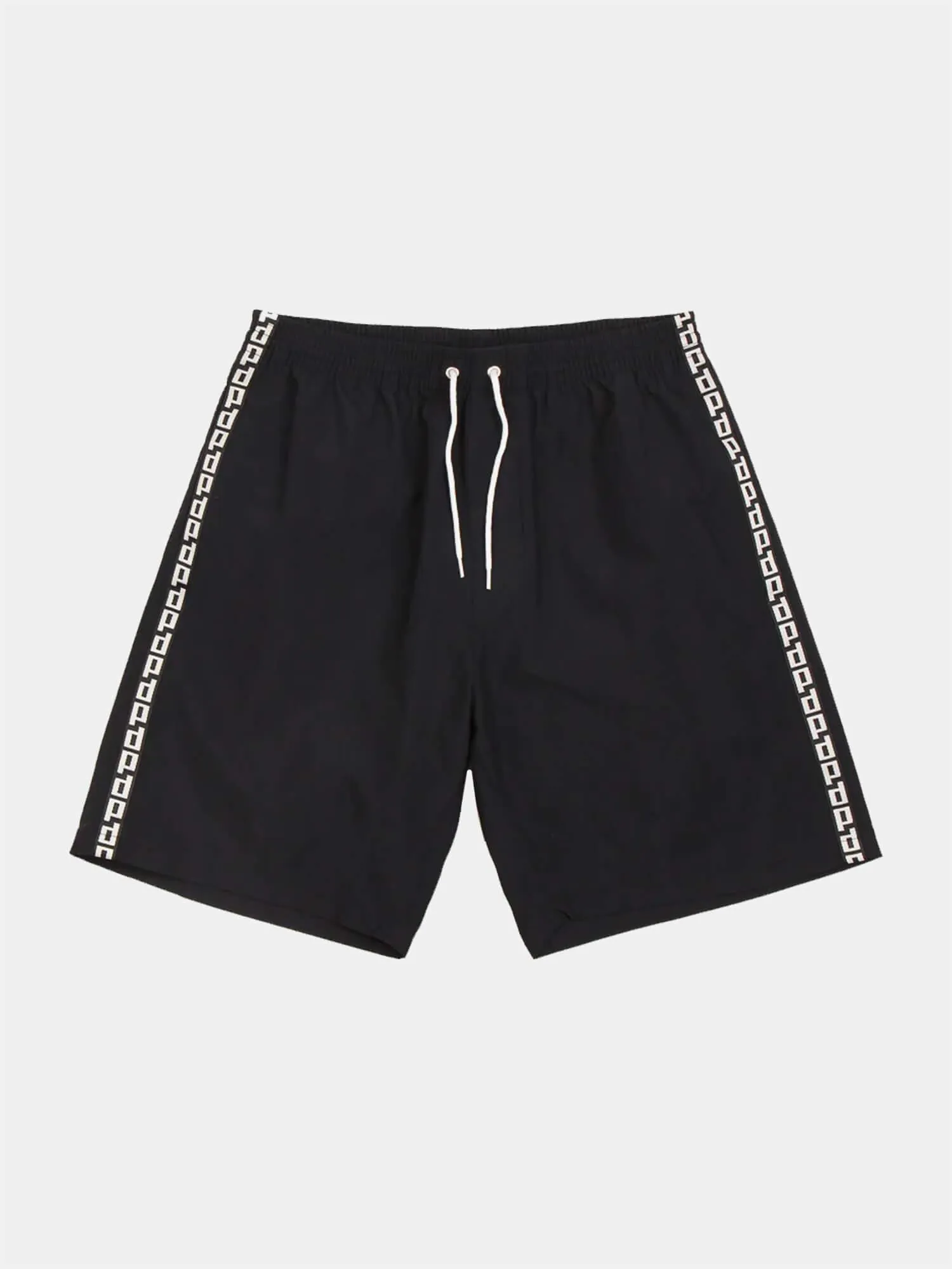 Polar P Stripe City Swim Shorts - Black