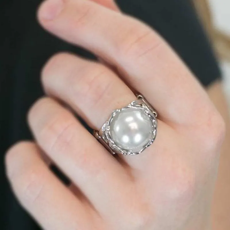 Queen of the Sea White Ring