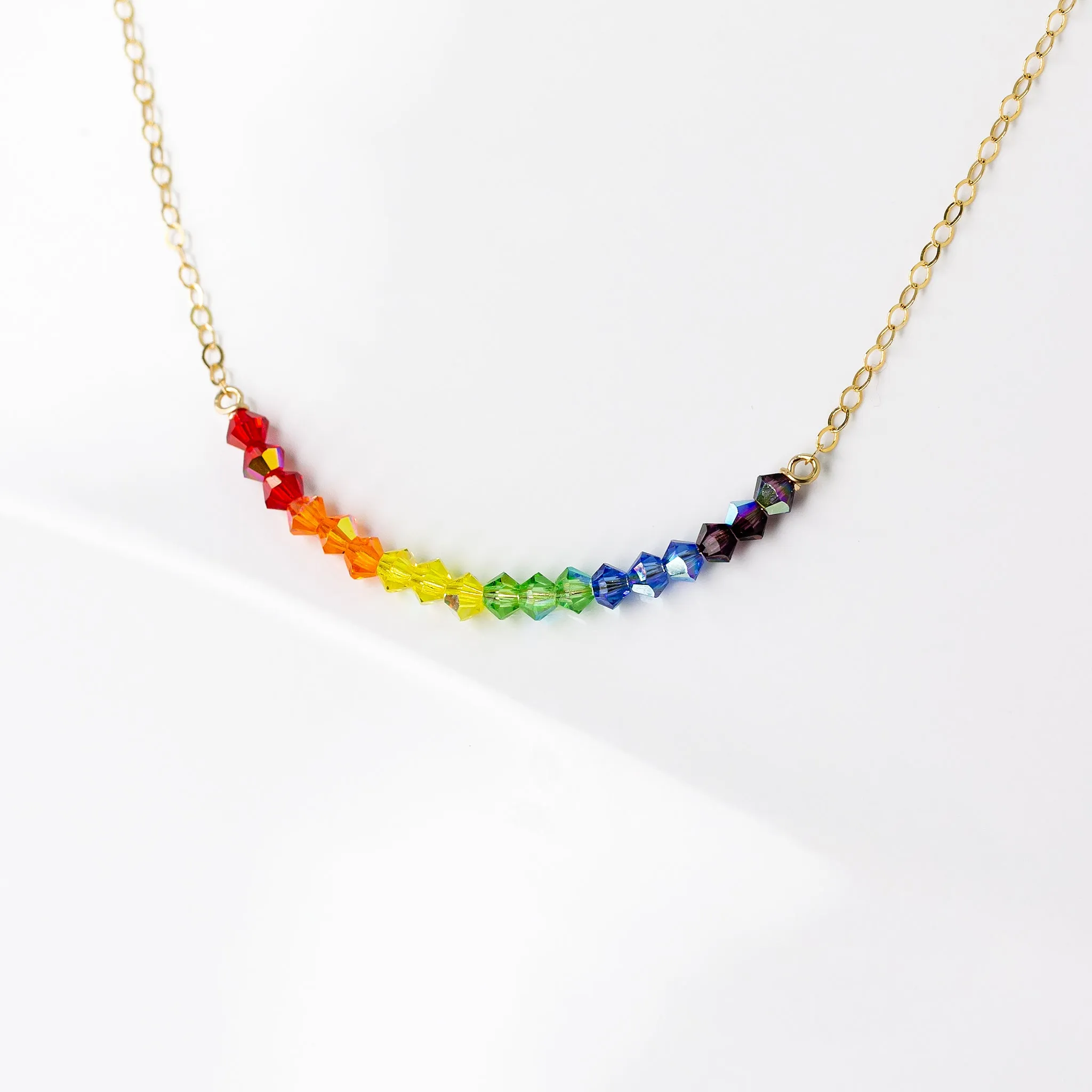 Rainbow Necklace - Benefits LGBTQIA  Causes