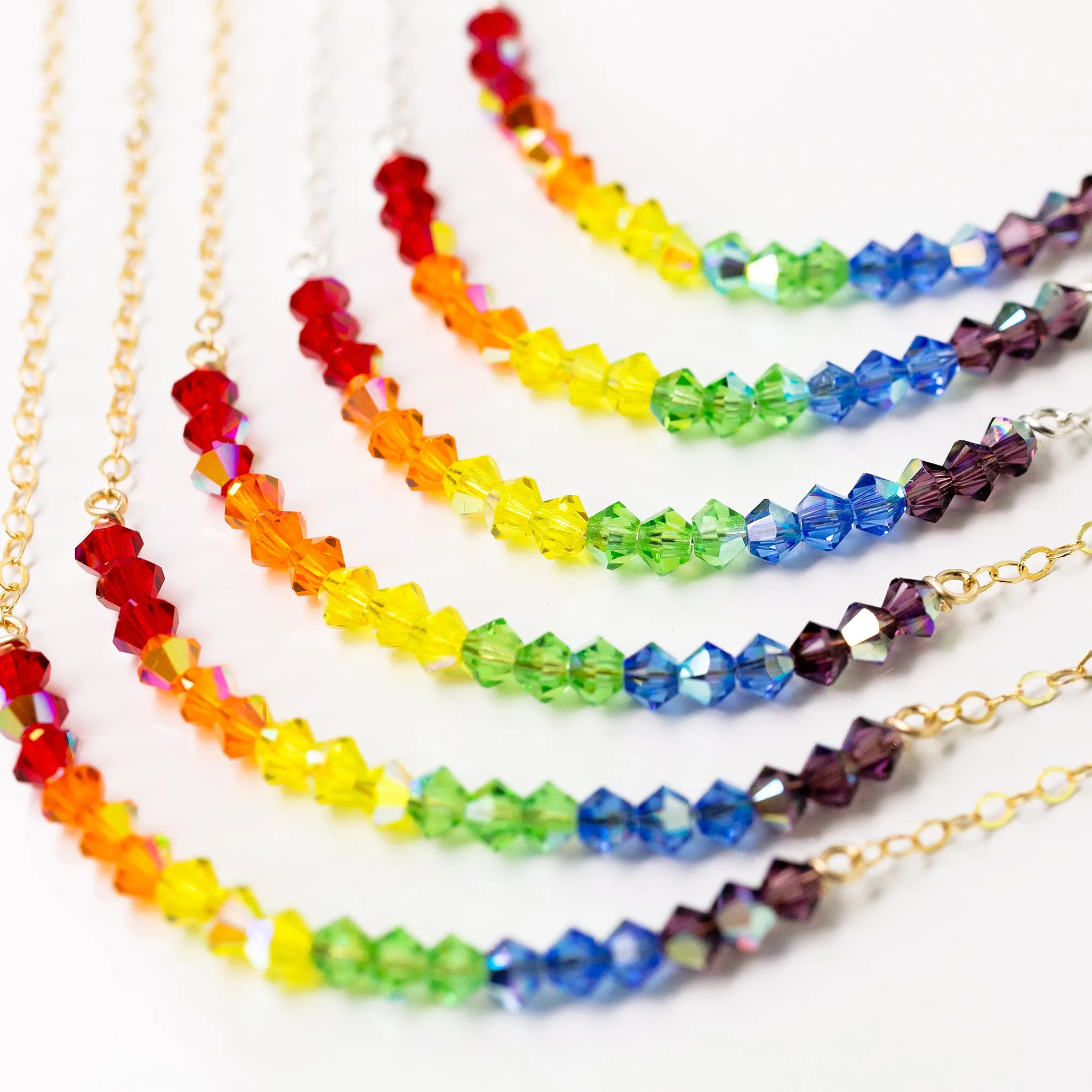 Rainbow Necklace - Benefits LGBTQIA  Causes