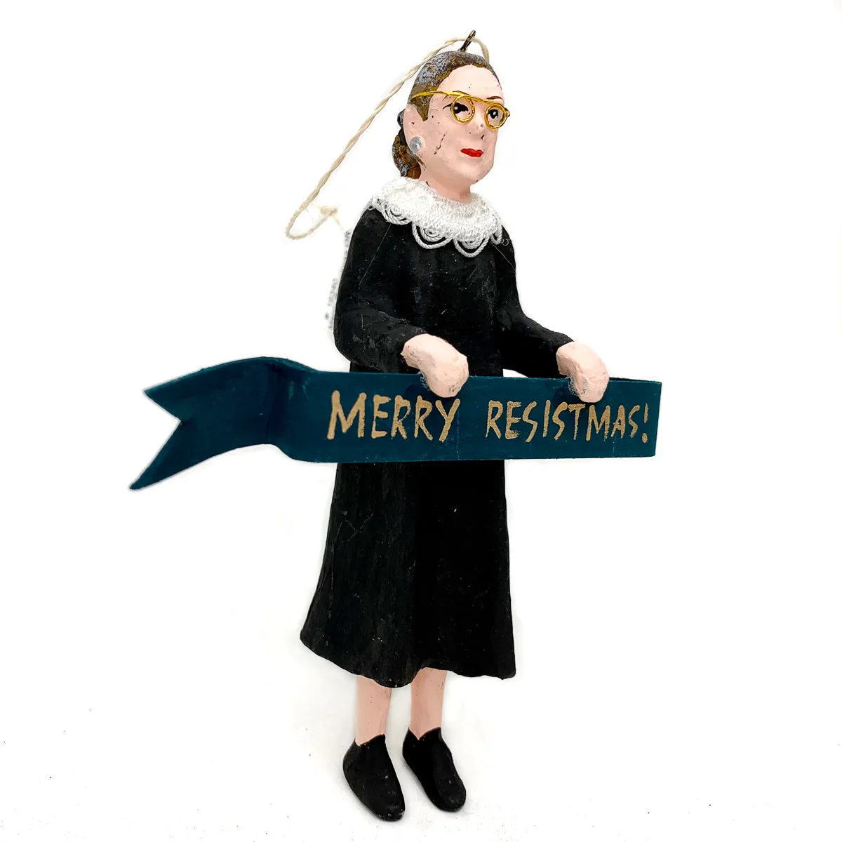 RBG Merry Resistmas Ornament