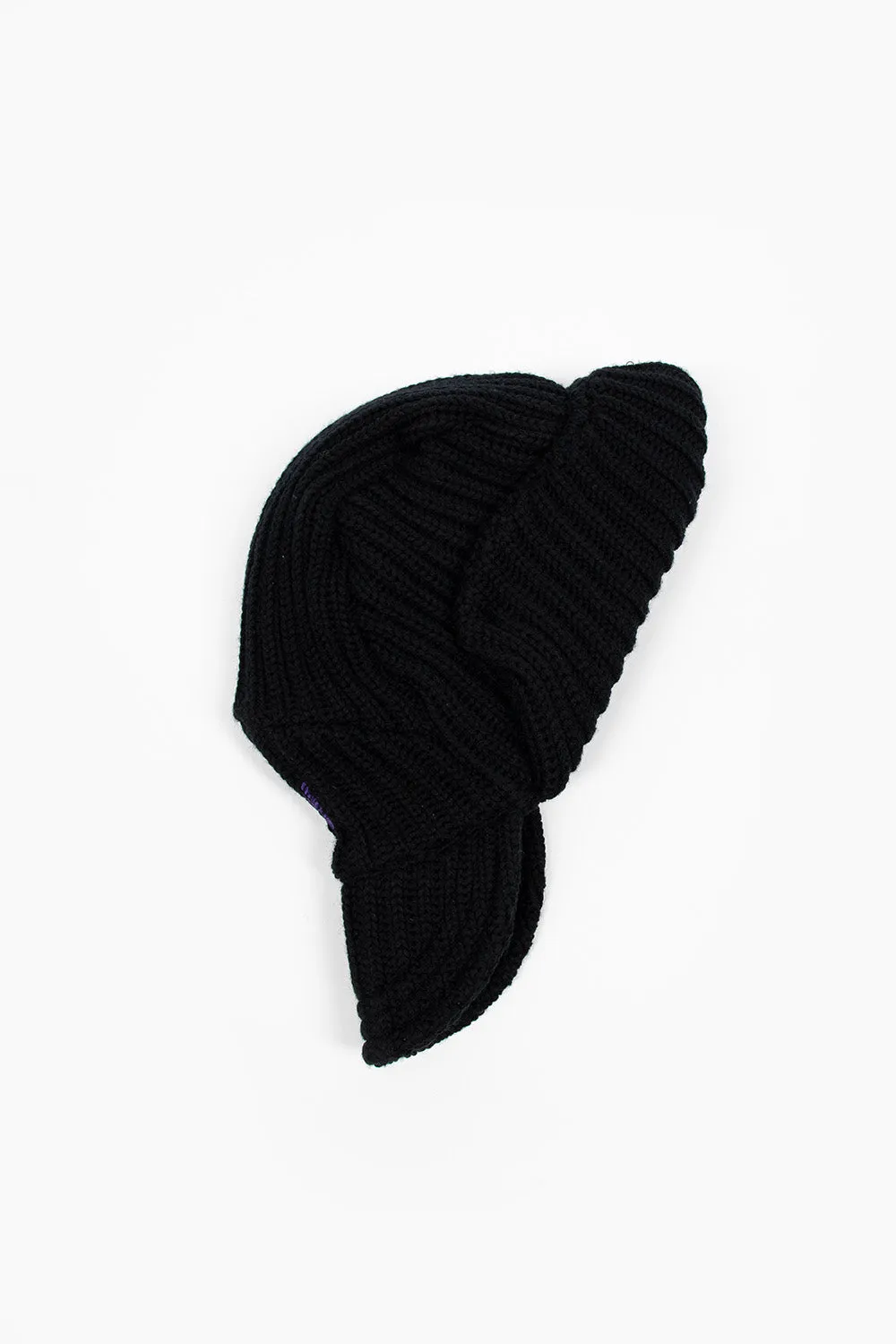 Ribbed Shooting Cap Black