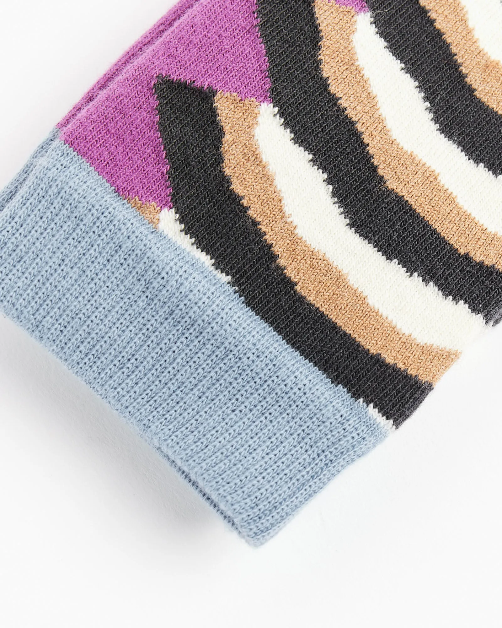 Ripple Wool Socks