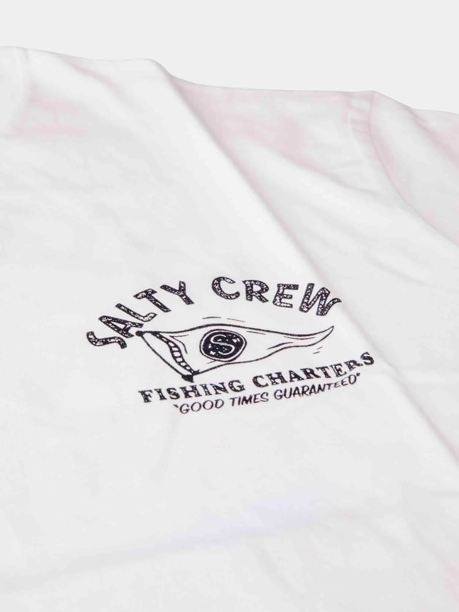 Salty Crew Fishing Charters Premium Tee - White