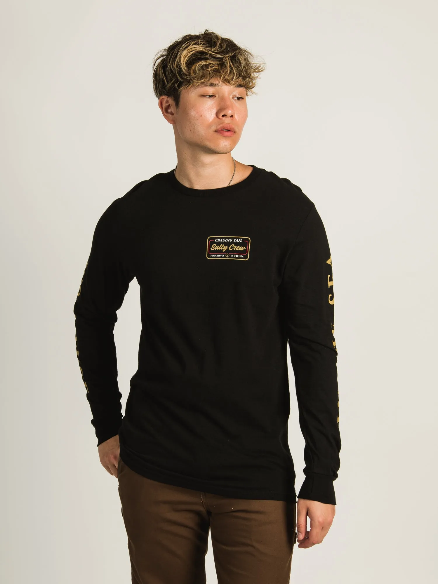 SALTY CREW MARINA STANDARD LONG SLEEVE TEE