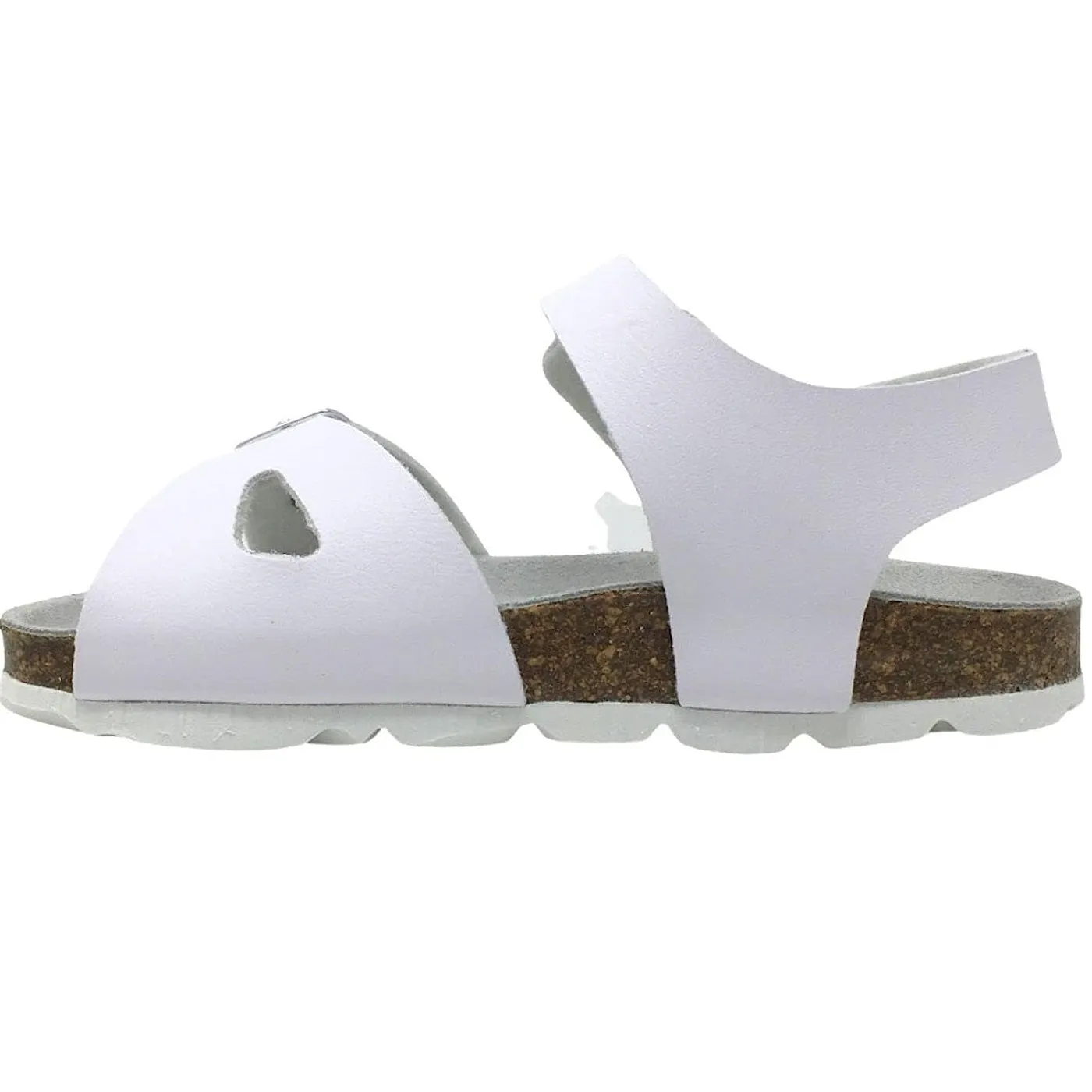 Scarpe casual da Bambina - GRUNLAND Art. ARIA SB0027 40-1 sandalo bianco