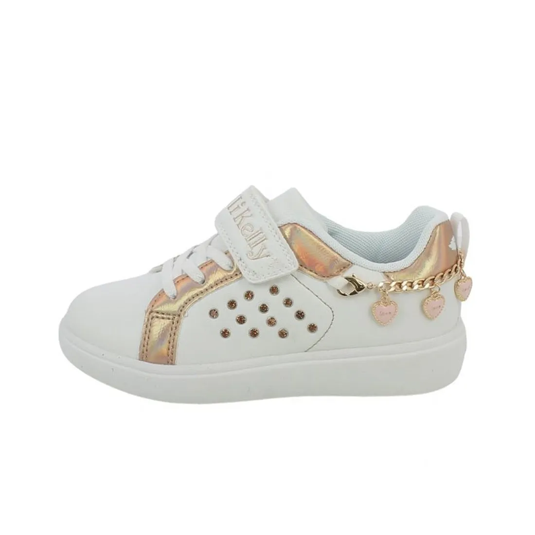 Scarpe casual da Bambina - LELLI KELLY Art. LKAA3810 sneakers BIANCO GOLD ROSE