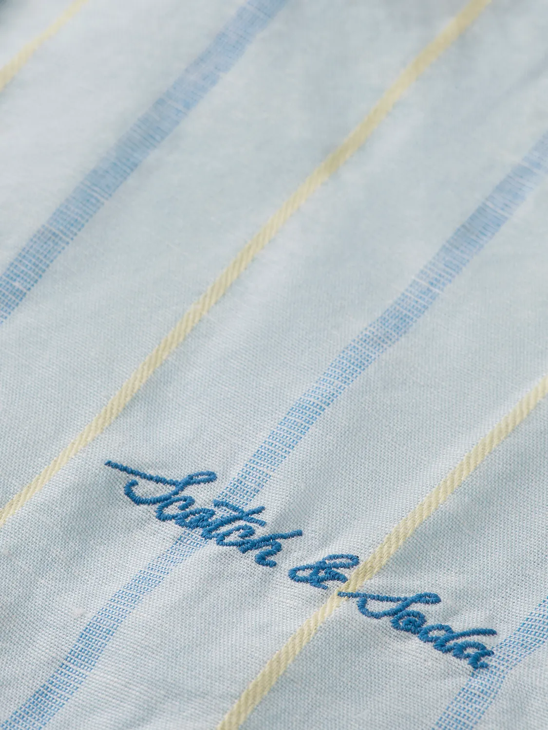 Scotch & Soda Boys L/S Linen Shirt _Blue 170514-5233