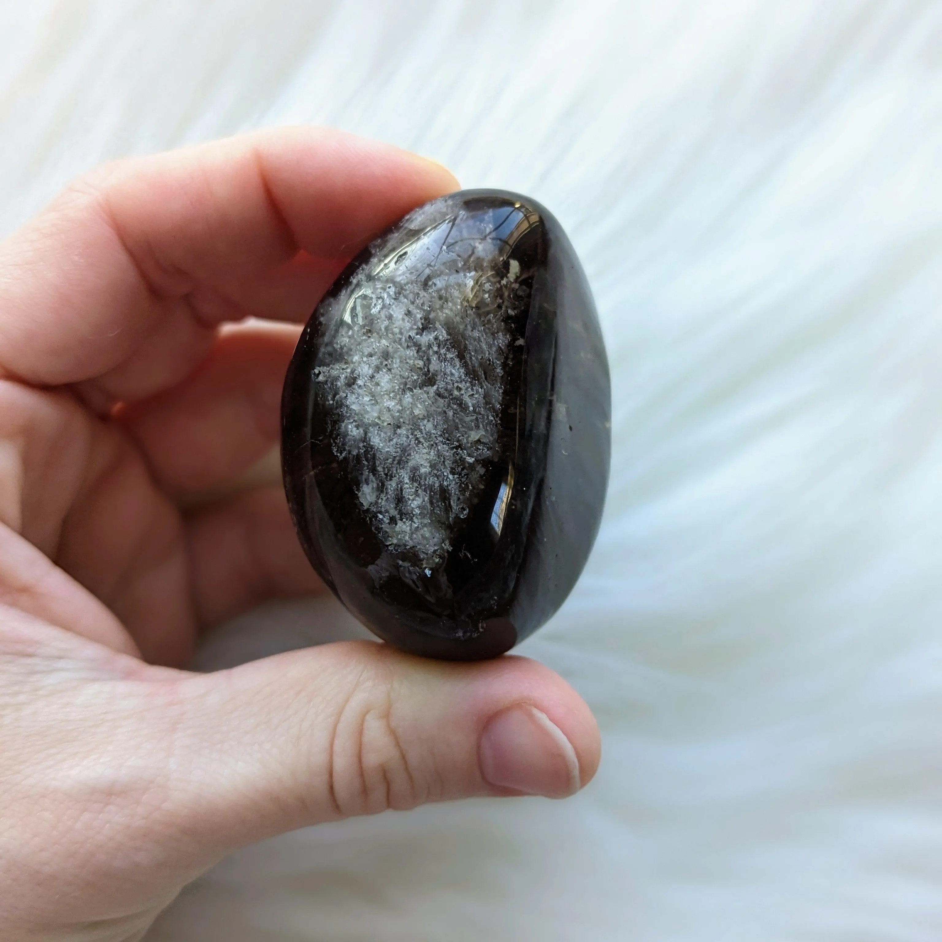 Shamanic Dream Quartz Seer Stone Partially Polished From Brazil~ Beautiful Rainbow Inclusions