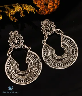 The Boroque Silver Earrings