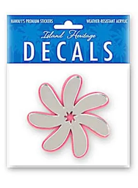 Tiare Flower Acrylic Decal