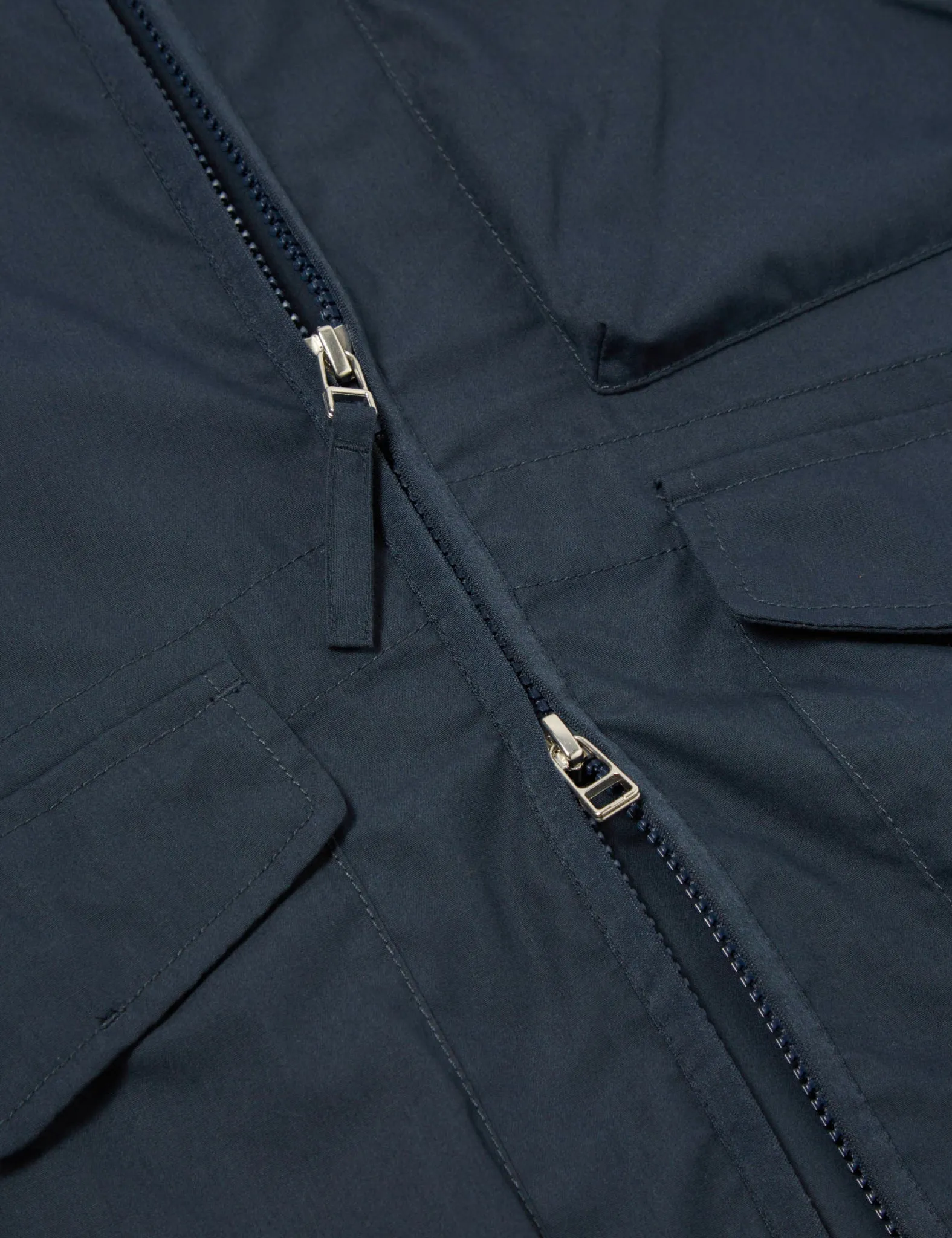 Universal Works Parachute Liner Jacket (Recycled Poly) - Navy Blue