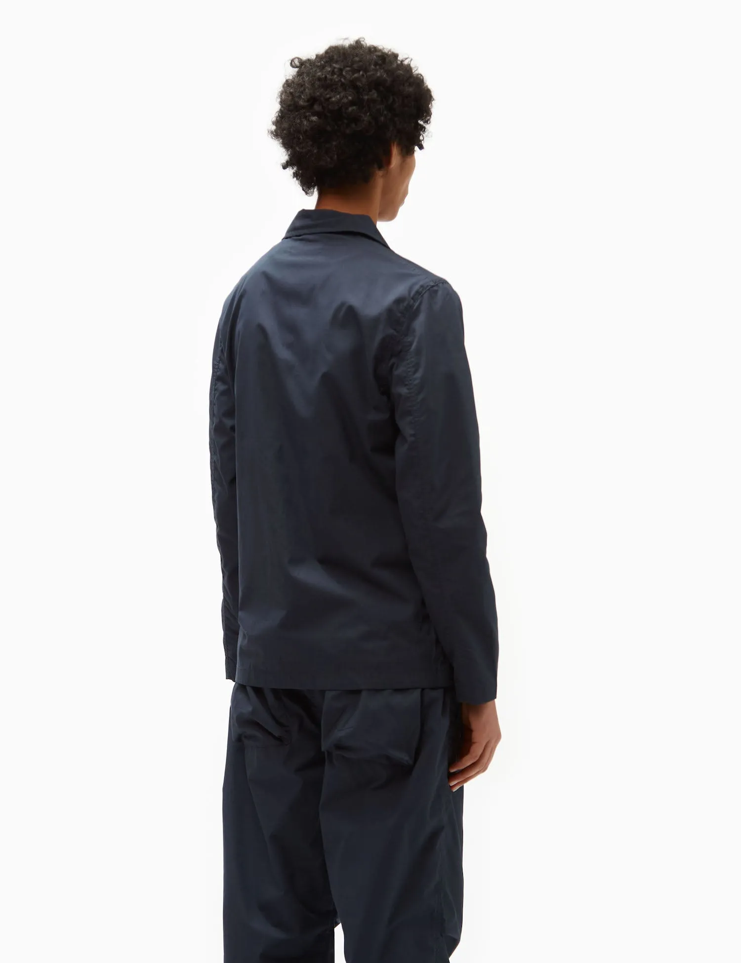 Universal Works Parachute Liner Jacket (Recycled Poly) - Navy Blue