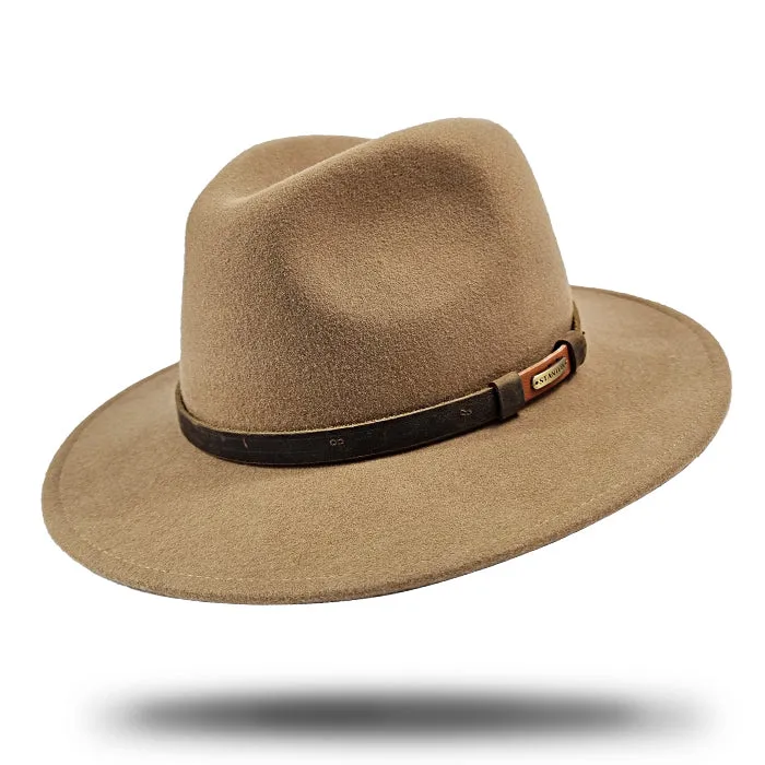 Wool Felt Fedora-SF206