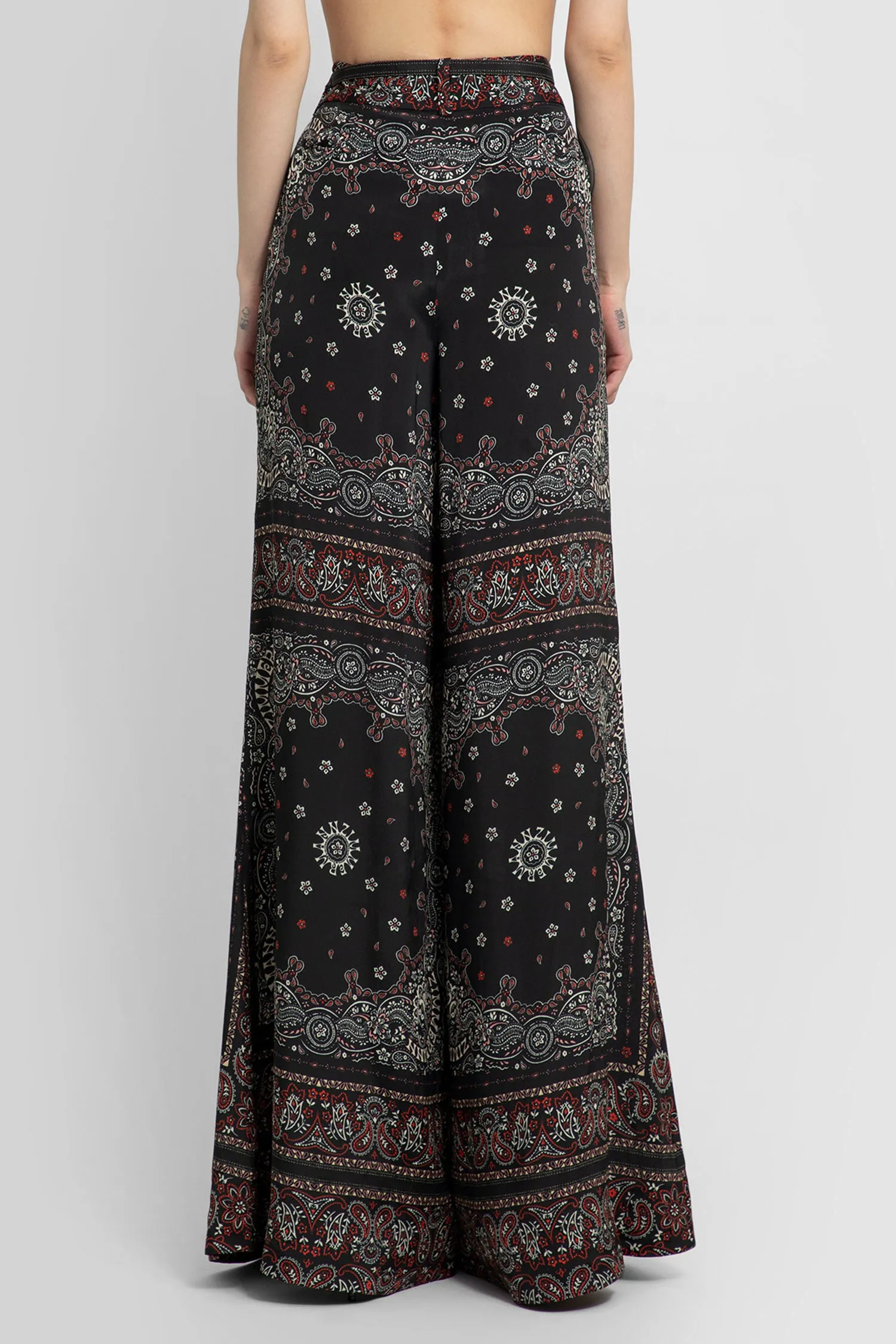 ZIMMERMANN WOMAN BLACK TROUSERS